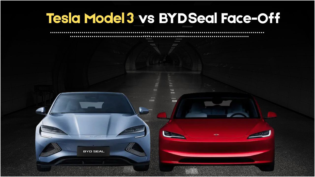 Tesla Model 3 vs BYD Seal